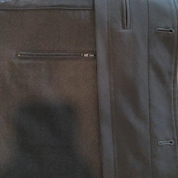 Kenneth Cole New York Black raincoat size small - Picture 13 of 14